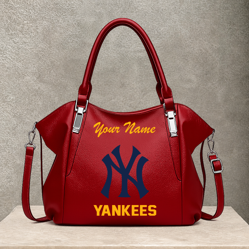 [FLASH SALE] NEW CUSTOMIZED MLB01 NYY NEW YORK YANKEES SHOULDER HANDBAG
