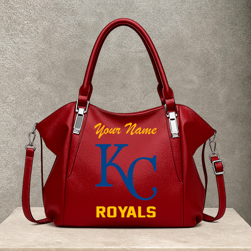 [FLASH SALE] NEW CUSTOMIZED MLB19 KCR KANSAS CITY ROYALS SHOULDER HANDBAG