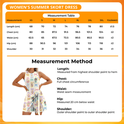 [FAN FAVORITE] NEW CUSTOMIZED WNBA08 LAS LOS ANGELES SPARKS WOMEN'S SUMMER SKORT DRESS