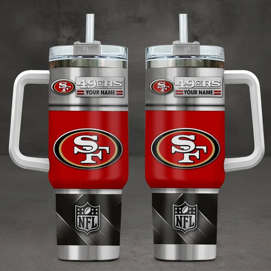 [SPECIAL OFFER] NEW CUSTOMIZED NFL11 SF49 SAN FRANCISCO 49ERS TUMBLER CUP