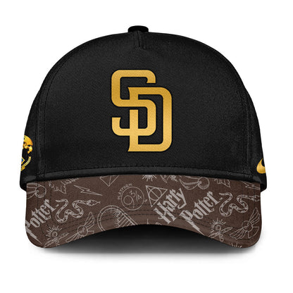 [FLASH SALE] NEW CUSTOMIZED MLB18 SD PADRES x HARRY POTTER BASEBALL JERSEY & CAP