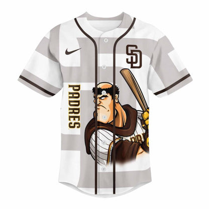 [FLASH SALE] NEW CUSTOMIZED MLB18 SD PADRES BASEBALL JERSEY