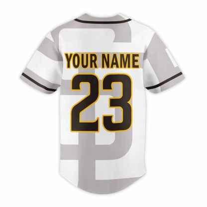 [FLASH SALE] NEW CUSTOMIZED MLB18 SD PADRES BASEBALL JERSEY