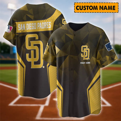 [FLASH SALE] NEW CUSTOMIZED MLB18 SD PADRES BASEBALL JERSEY