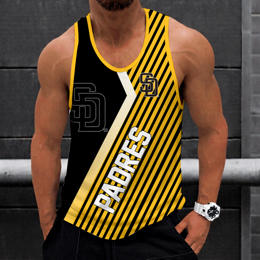 [FLASH SALE] NEW CUSTOMIZED MLB18 SAN DIEGO PADRES UNISEX TANK TOP