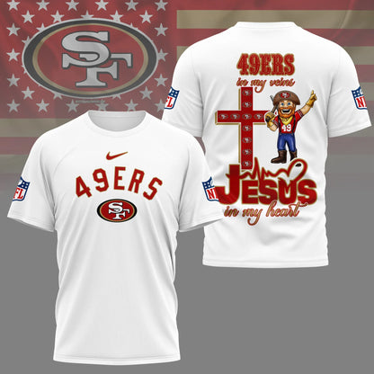 [SPECIAL OFFER] NEW CUSTOMIZED NFL11 SF49 SAN FRANCISCO 49ERS T-SHIRT | MULTIPLE COLORS AVAILABLE
