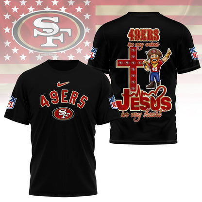 [SPECIAL OFFER] NEW CUSTOMIZED NFL11 SF49 SAN FRANCISCO 49ERS T-SHIRT | MULTIPLE COLORS AVAILABLE