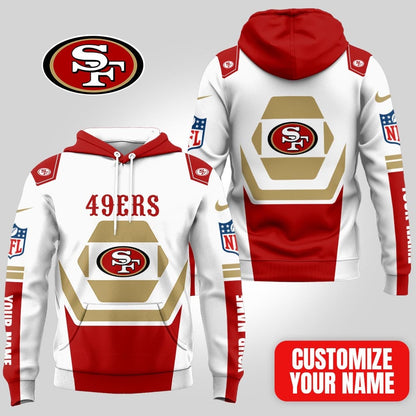 [SPECIAL OFFER] NEW CUSTOMIZED NFL11 SF49 SAN FRANCISCO 49ERS T-SHIRT, HOODIE & ZIP HOODIE