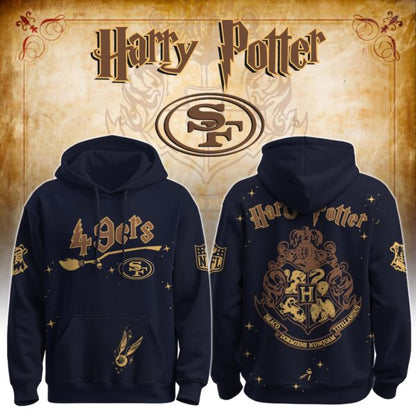 [SPECIAL OFFER] NEW CUSTOMIZED NFL11 SF49 SAN FRANCISCO 49ERS x HARRY POTTER T-SHIRT, HOODIE, ZIP HOODIE