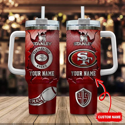 [SPECIAL OFFER] NEW CUSTOMIZED NFL11 SF49 SAN FRANCISCO 49ERS TUMBLER CUP
