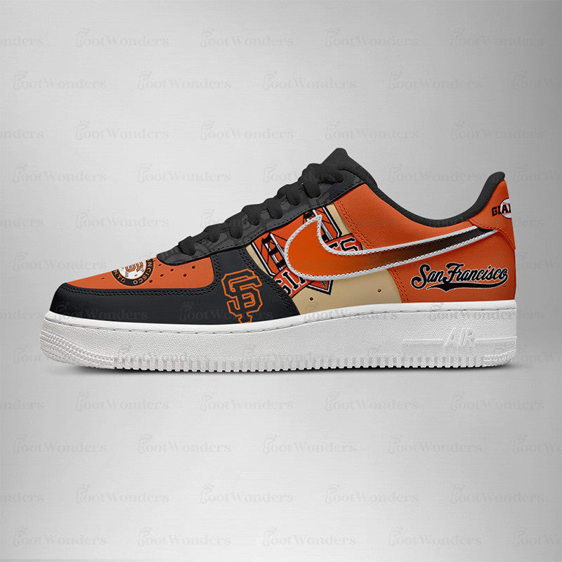 [FLASH SALE] NEW CUSTOMIZED MLB06 SF GIANTS AF1 SHOES