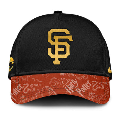 [FLASH SALE] NEW CUSTOMIZED MLB06 SF GIANTS x HARRY POTTER BASEBALL JERSEY & CAP