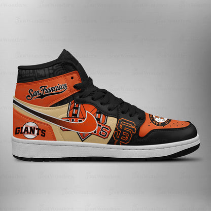 [FLASH SALE] NEW CUSTOMIZED MLB06 SF GIANTS AIR JORDAN SNEAKERS