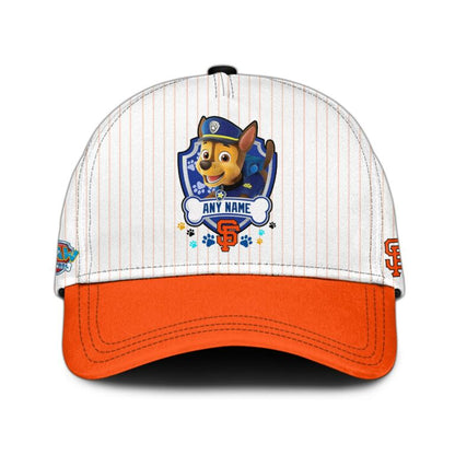 [FLASH SALE] NEW CUSTOMIZED MLB06 SFG SAN FRANCISCO GIANTS x PAW PATROL BASEBALL JERSEY & CAP