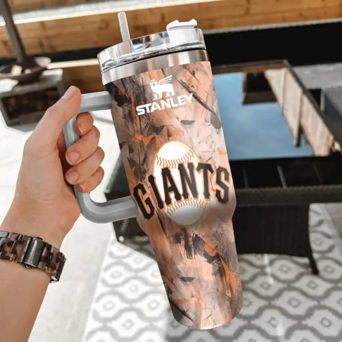 [FLASH SALE] NEW CUSTOMIZED MLB06 SFG SAN FRANCISCO GIANTS 40OZ TUMBLER