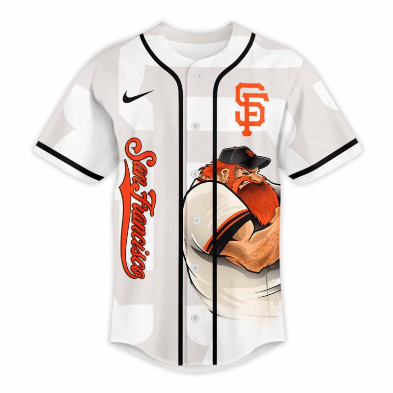 [FLASH SALE] NEW CUSTOMIZED MLB06 SF GIANTS BASEBALL JERSEY