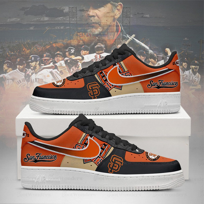 [FLASH SALE] NEW CUSTOMIZED MLB06 SF GIANTS AF1 SHOES