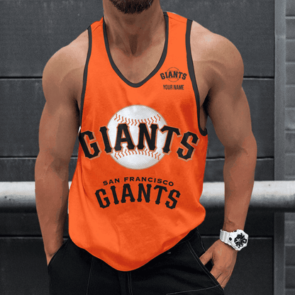 [FLASH SALE] NEW CUSTOMIZED MLB06 SAN FRANCISCO GIANTS UNISEX TANK TOP
