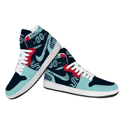 [SUPER SALE] NEW CUSTOMIZED NHL20 ST KRAKEN AIR JORDAN SNEAKERS