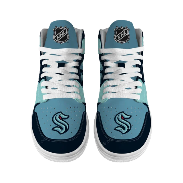 [SUPER SALE] NEW CUSTOMIZED NHL20 ST KRAKEN AIR JORDAN SNEAKERS