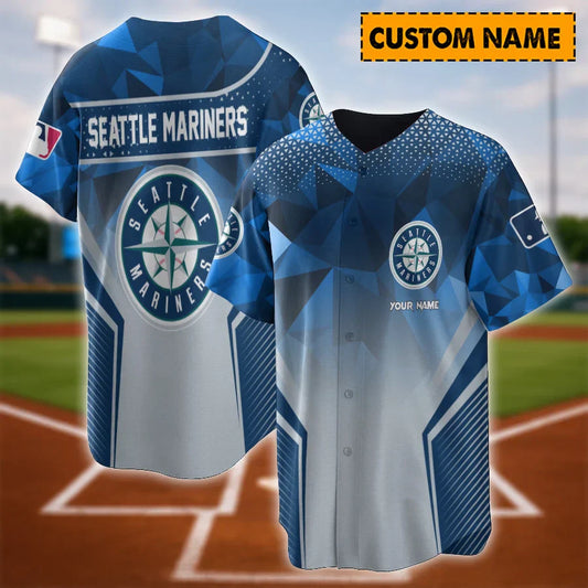 [FLASH SALE] NEW CUSTOMIZED MLB14 ST MARINERS BASEBALL JERSEY