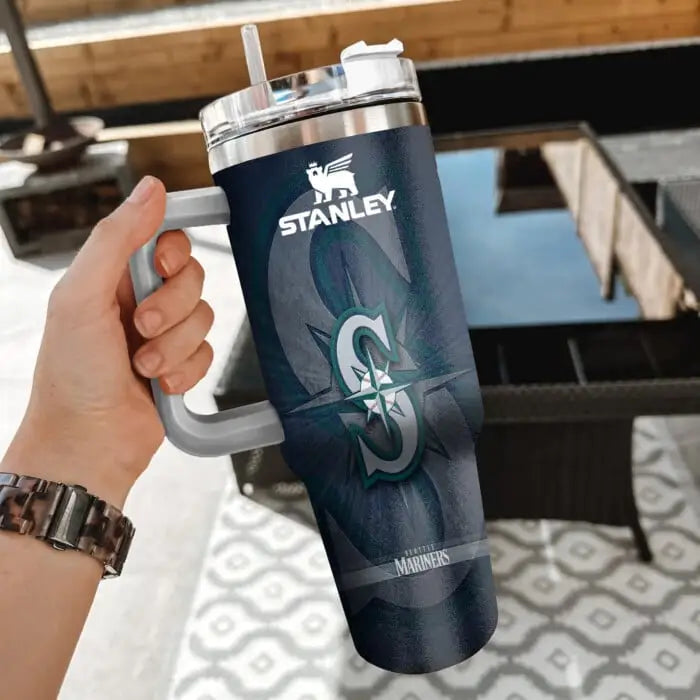 [FLASH SALE] NEW CUSTOMIZED MLB14 SMS SEATTLE MARINERS 40OZ TUMBLER