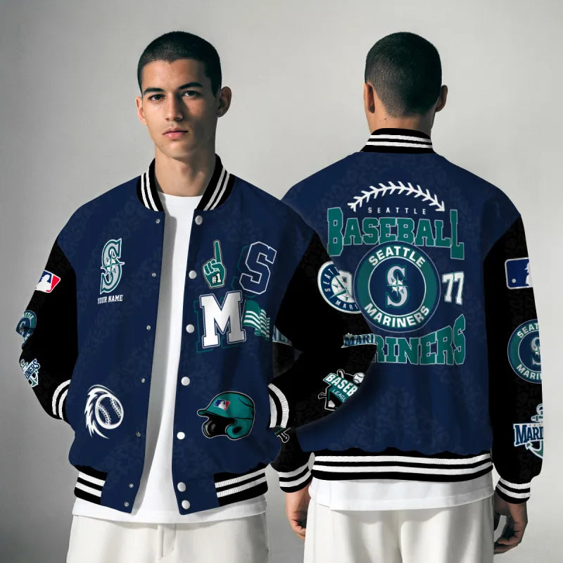 [FLASH SALE] NEW CUSTOMIZED MLB14 SMS SEATTLE MARINERS UNISEX T-SHIRT, POLO, HOODIE & JACKETS