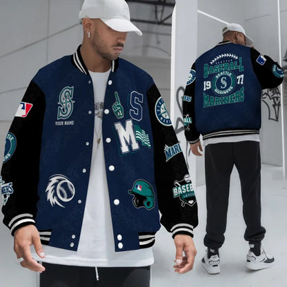 [FLASH SALE] NEW CUSTOMIZED MLB14 SMS SEATTLE MARINERS UNISEX T-SHIRT, POLO, HOODIE & JACKETS