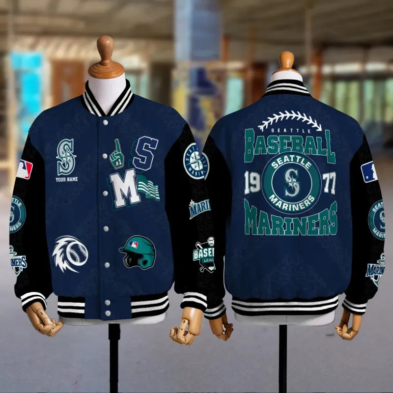 [FLASH SALE] NEW CUSTOMIZED MLB14 SMS SEATTLE MARINERS UNISEX T-SHIRT, POLO, HOODIE & JACKETS