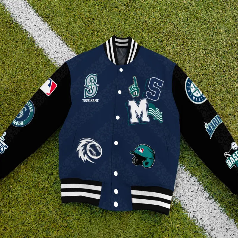 [FLASH SALE] NEW CUSTOMIZED MLB14 SMS SEATTLE MARINERS UNISEX T-SHIRT, POLO, HOODIE & JACKETS