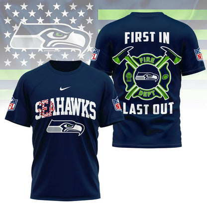 [SPECIAL OFFER] NEW CUSTOMIZED NFL06 SSH SEATTLE SEAHAWKS T-SHIRT | MULTIPLE COLORS AVAILABLE