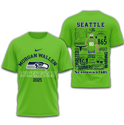 [SPECIAL OFFER] NEW CUSTOMIZED NFL06 SSH SEATTLE SEAHAWKS T-SHIRT | MULTIPLE COLORS AVAILABLE
