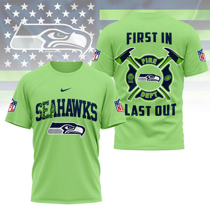 [SPECIAL OFFER] NEW CUSTOMIZED NFL06 SSH SEATTLE SEAHAWKS T-SHIRT | MULTIPLE COLORS AVAILABLE