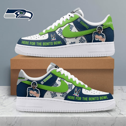 [SPECIAL OFFER] NEW CUSTOMIZED NFL06 SSH SEATTLE SEAHAWKS SUPER BOWL HALFTIME SHOW AF1 SHOES
