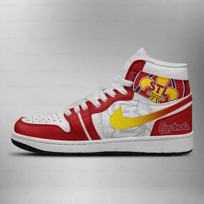 [FLASH SALE] NEW CUSTOMIZED MLB24 SL CARDINALS AIR JORDAN SNEAKERS