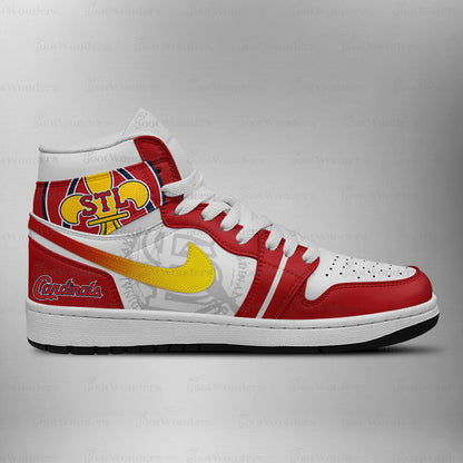 [FLASH SALE] NEW CUSTOMIZED MLB24 SL CARDINALS AIR JORDAN SNEAKERS
