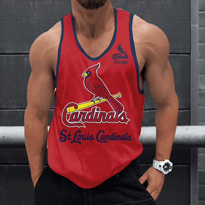 [FLASH SALE] NEW CUSTOMIZED MLB24 ST. LOUIS CARDINALS UNISEX TANK TOP