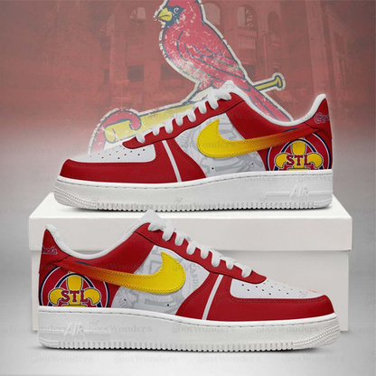 [FLASH SALE] NEW CUSTOMIZED MLB24 SL CARDINALS AF1 SHOES