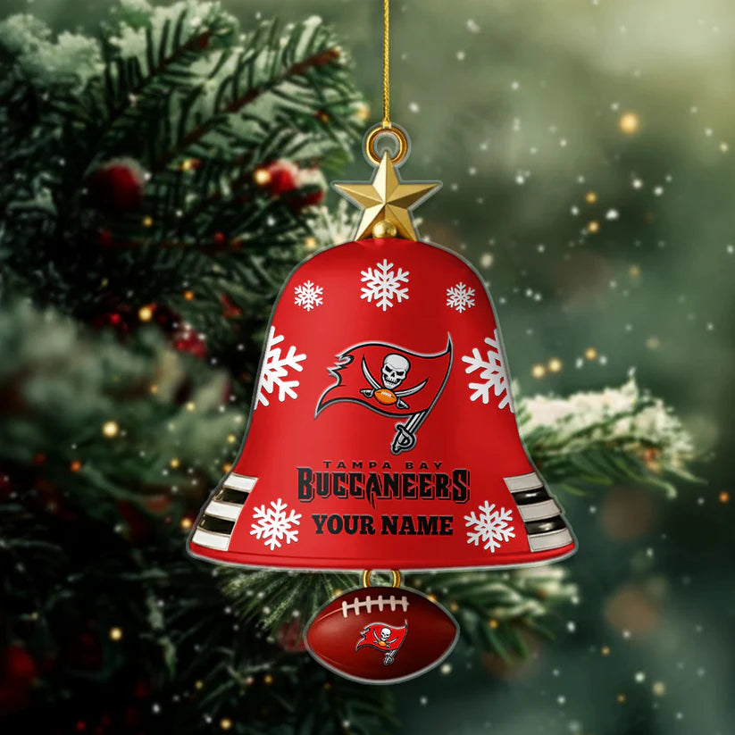 [SPECIAL OFFER] NEW CUSTOMIZED NFL10 TBB TAMPA BAY BUCCANEERS CHRISTMAS ACRYLIC ORNAMENT