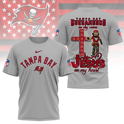 [SPECIAL OFFER] NEW CUSTOMIZED NFL10 TBB TAMPA BAY BUCCANEERS T-SHIRT | MULTIPLE COLORS AVAILABLE
