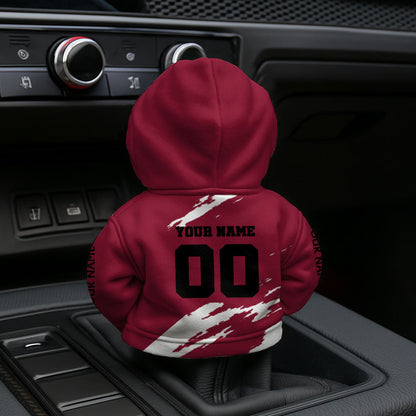 [SPECIAL OFFER] NEW CUSTOMIZED NFL10 TBB TAMPA BAY BUCCANEERS CAR HOODIE SHIFT KNOB COVER