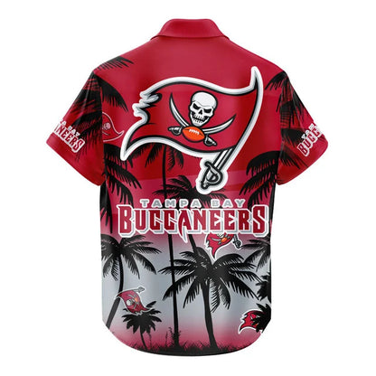 [SPECIAL OFFER] NEW CUSTOMIZED NFL10 TBB TAMPA BAY BUCCANEERS UNISEX HAWAIIAN SHIRT & SHORTS SET