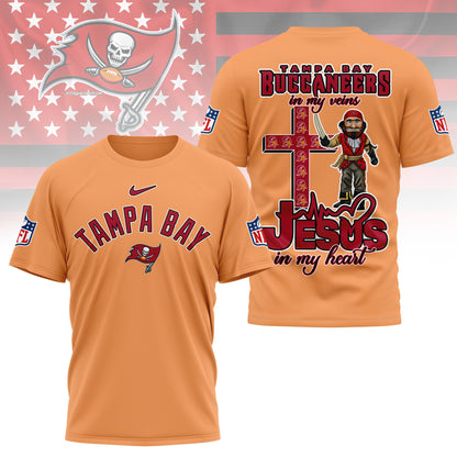 [SPECIAL OFFER] NEW CUSTOMIZED NFL10 TBB TAMPA BAY BUCCANEERS T-SHIRT | MULTIPLE COLORS AVAILABLE