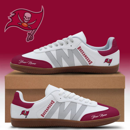 [SPECIAL OFFER] NEW CUSTOMIZED NFL10 TBB TAMPA BAY BUCCANEERS CLASSIC SNEAKERS