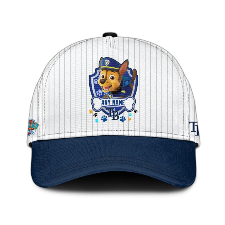 [FLASH SALE] NEW CUSTOMIZED MLB21 TBR TAMPA BAY RAYS x PAW PATROL BASEBALL JERSEY & CAP
