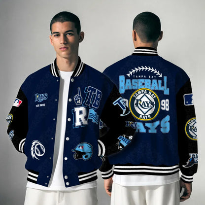 [FLASH SALE] NEW CUSTOMIZED MLB21 TBR TAMPA BAY RAYS UNISEX T-SHIRT, POLO, HOODIE & JACKETS