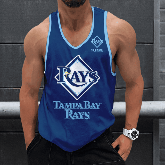 [FLASH SALE] NEW CUSTOMIZED MLB21 TAMPA BAY RAYS UNISEX TANK TOP