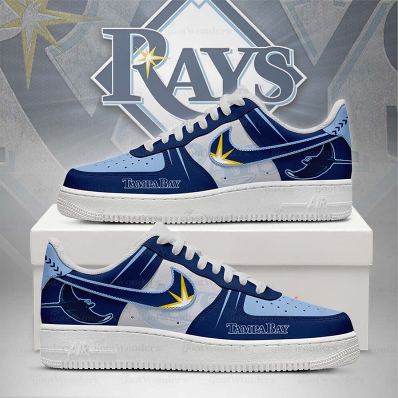 [FLASH SALE] NEW CUSTOMIZED MLB21 TB RAYS AF1 SHOES