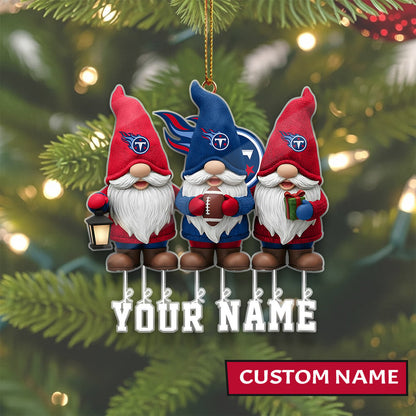 [SPECIAL OFFER] NEW CUSTOMIZED NFL31 TST TENNESSEE TITANS CHRISTMAS ACRYLIC ORNAMENT