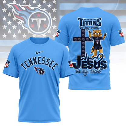 [SPECIAL OFFER] NEW CUSTOMIZED NFL31 TST TENNESSEE TITANS T-SHIRT | MULTIPLE COLORS AVAILABLE